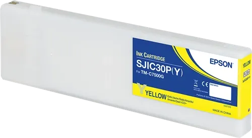 Epson SJIC30P-Y Jaune Cartouche d'encre C33S020642 — Consommables informatiques