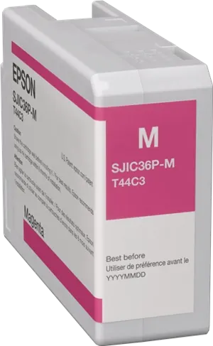 Epson SJIC36P-M Magenta Cartouche d'encre C13T44C340 — Consommables informatiques