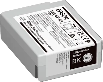 Epson SJIC42P-BK Noir(e) Cartouche d'encre C13T52M140 — Consommables informatiques