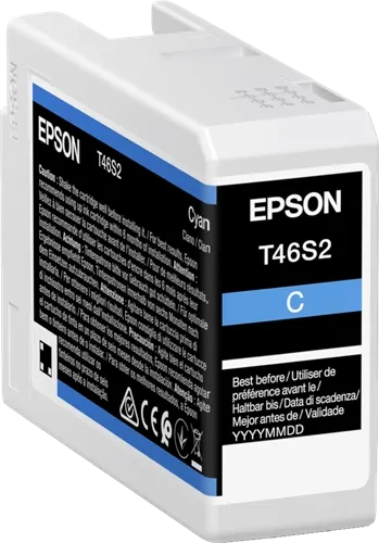 Epson T46S2 Cyan Cartouche d'encre C13T46S200 — Consommables informatiques