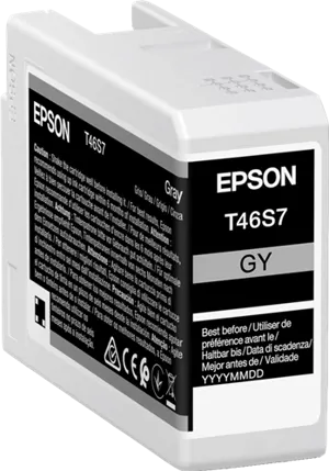 Epson T46S7 Gris Cartouche d'encre C13T46S700 — Consommables informatiques