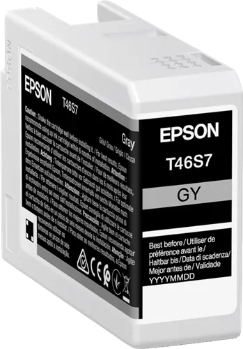 Epson T46S7 Gris Cartouche d'encre C13T46S700 — Consommables informatiques