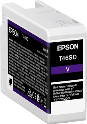 Epson T46SD Violet Cartouche d'encre C13T46SD00 — Consommables informatiques
