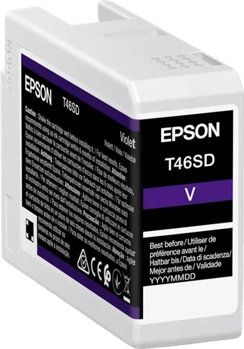 Epson T46SD Violet Cartouche d'encre C13T46SD00 — Consommables informatiques