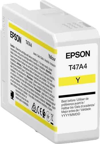 Epson T47A4 Jaune Cartouche d'encre C13T47A400 — Consommables informatiques