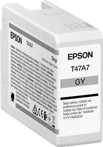 Epson T47A7 Gris Cartouche d'encre C13T47A700 — Consommables informatiques