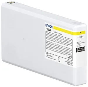 Epson T55W4 Jaune Cartouche d'encre C13T55W400 — Consommables informatiques