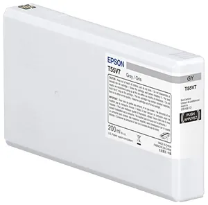 Epson T55W7 Gris Cartouche d'encre C13T55W700 — Consommables informatiques