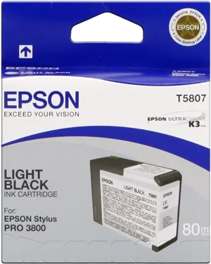 Epson T5807 lightblack Cartouche d'encre C13T580700 — Consommables informatiques