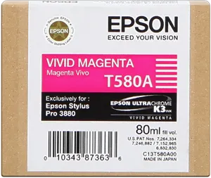 Epson T580A Magenta Cartouche d'encre C13T580A00 — Consommables informatiques