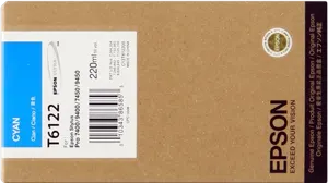 Epson T6122 Cyan Cartouche d'encre C13T612200 — Consommables informatiques