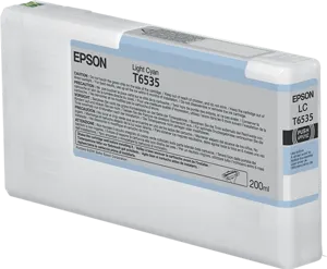 Epson T6535 Cyan (brillant) Cartouche d'encre C13T653500 — Consommables informatiques