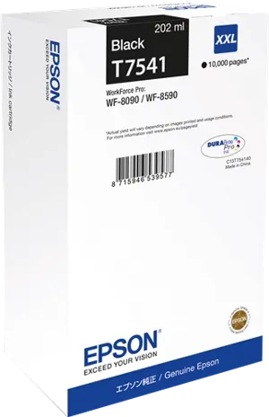 Epson T7541 XXL Noir(e) Cartouche d'encre C13T75414N — Consommables informatiques