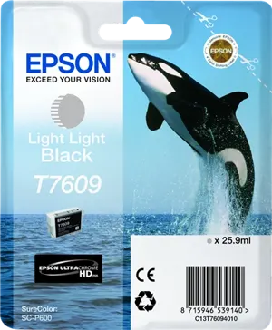 Epson T7609 lightlightblack Cartouche d'encre C13T76094010 — Consommables informatiques