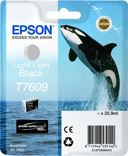 Epson T7609 lightlightblack Cartouche d'encre C13T76094010 — Consommables informatiques