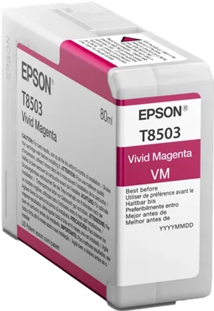 Epson T8503 Magenta Cartouche d'encre C13T85030N — Consommables informatiques