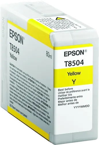 Epson T8504 Jaune Cartouche d'encre C13T850400 — Consommables informatiques