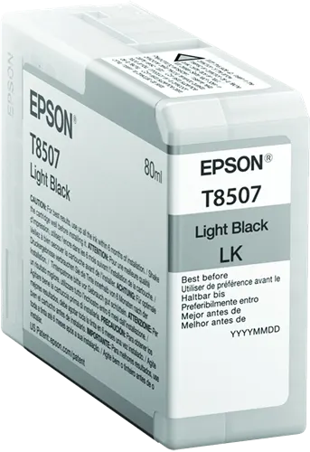 Epson T8507 lightblack Cartouche d'encre C13T850700 — Consommables informatiques