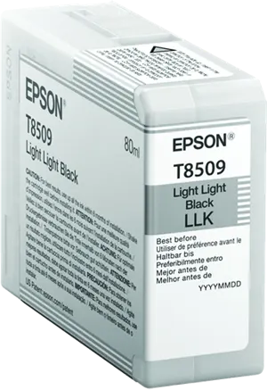 Epson T8509 lightlightblack Cartouche d'encre C13T850900 — Consommables informatiques