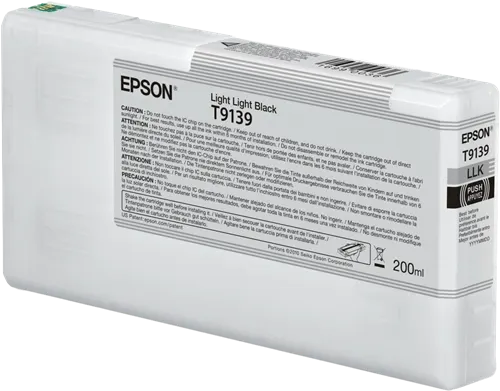 Epson T9139 lightlightblack Cartouche d'encre C13T913900 — Consommables informatiques