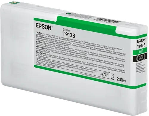 Epson T913B Vert Cartouche d'encre C13T913B00 — Consommables informatiques