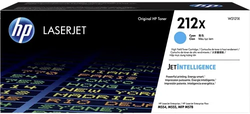 HP 212X Cyan Toner — Consommables informatiques