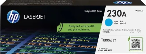 HP 230A Cyan Toner — Consommables informatiques