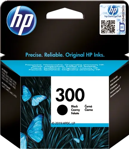 HP 300 Noir(e) Cartouche d'encre CC640EE — Consommables informatiques
