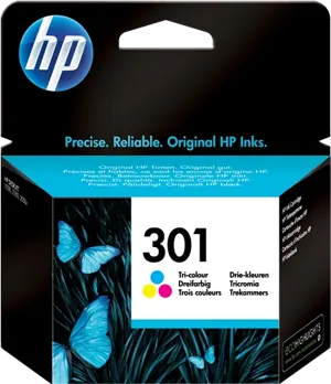HP 301 Plusieurs couleurs Cartouche d'encre CH562EE — Consommables informatiques