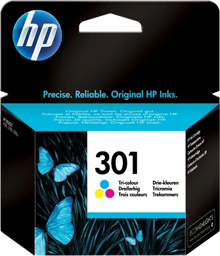 HP 301 Plusieurs couleurs Cartouche d'encre CH562EE — Consommables informatiques