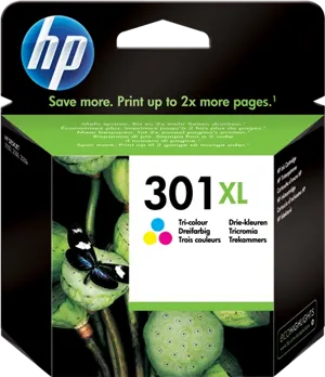 HP 301 XL Plusieurs couleurs Cartouche d'encre CH564EE — Consommables informatiques