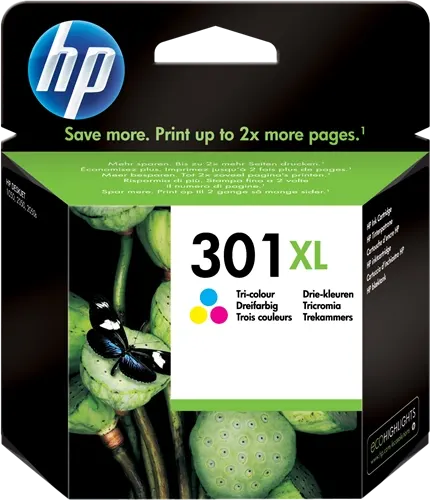 HP 301 XL Plusieurs couleurs Cartouche d'encre CH564EE — Consommables informatiques