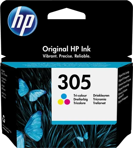 HP 305 Plusieurs couleurs Cartouche d'encre 3YM60AE — Consommables informatiques