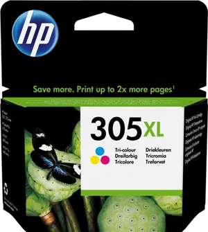 HP 305 XL Plusieurs couleurs Cartouche d'encre 3YM63AE — Consommables informatiques