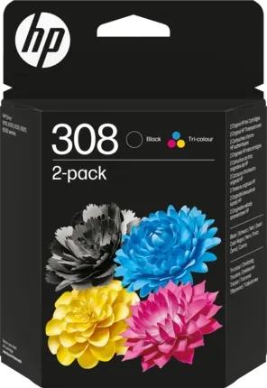 HP 308 Multipack Noir(e) / Plusieurs couleurs — Consommables informatiques