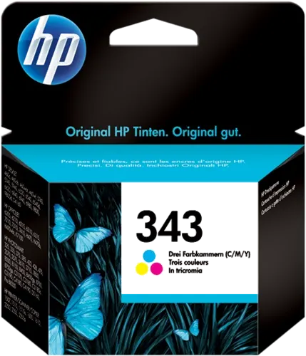 HP 343 Plusieurs couleurs Cartouche d'encre C8766EE — Consommables informatiques