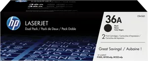 HP 36A Multipack Noir(e) — Consommables informatiques