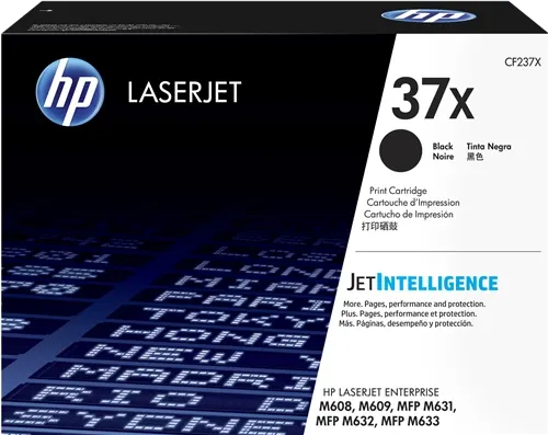 HP 37X Noir(e) Toner — Consommables informatiques
