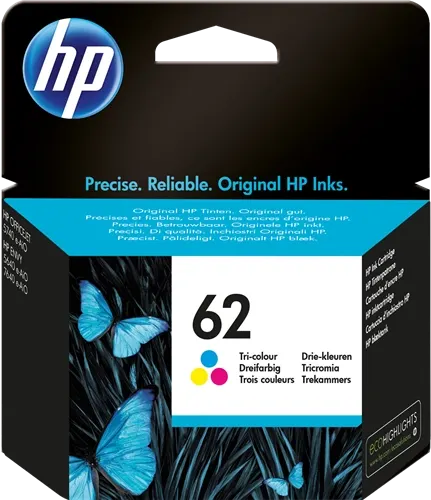 HP 62 Plusieurs couleurs Cartouche d'encre C2P06AE — Consommables informatiques