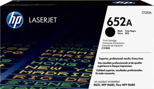 HP 652A Noir(e) Toner — Consommables informatiques