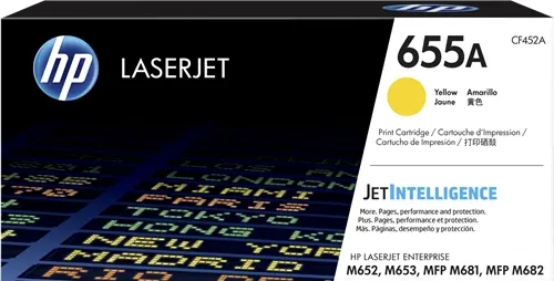 HP 655A Jaune Toner — Consommables informatiques