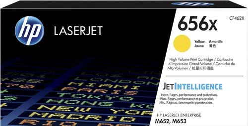 HP 656X Jaune Toner — Consommables informatiques