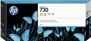 HP 730 Jaune Cartouche d'encre P2V70A — Consommables informatiques