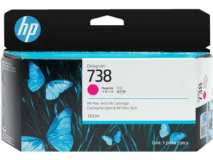 HP 738 Magenta Cartouche d'encre 498N6A — Consommables informatiques
