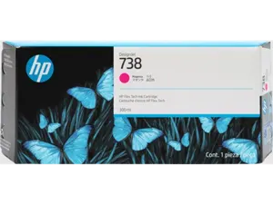 HP 738 Magenta Cartouche d'encre 676M7A — Consommables informatiques