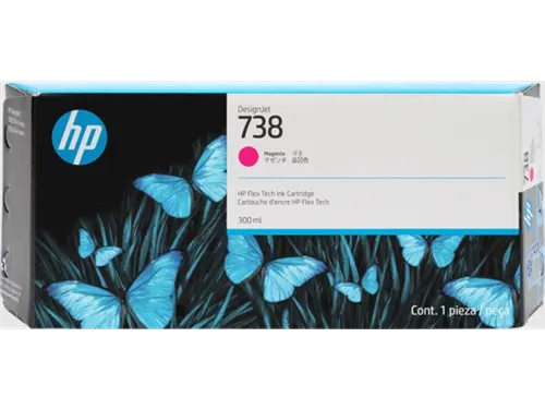 HP 738 Magenta Cartouche d'encre 676M7A — Consommables informatiques