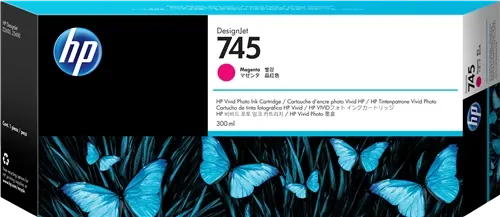 HP 745 Magenta Cartouche d'encre F9K01A — Consommables informatiques