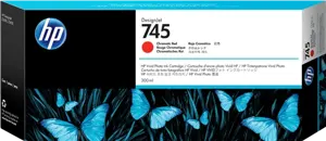 HP 745 Rouge Cartouche d'encre F9K06A — Consommables informatiques