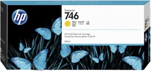 HP 746 Jaune Cartouche d'encre P2V79A — Consommables informatiques