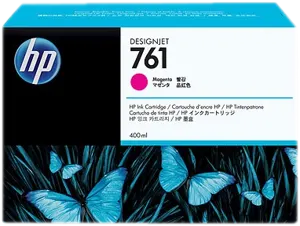 HP 761 Magenta Cartouche d'encre CM993A — Consommables informatiques